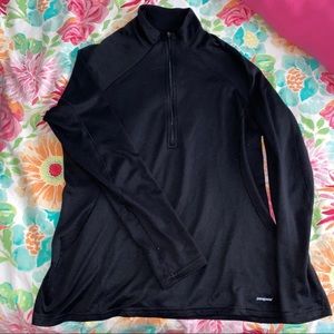 Black Patagonia Capilene Pullover